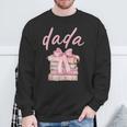 Dada Book First Chapter Birthday Girl Coquette Bow Matching Sweatshirt Gifts for Old Men Dada Book First Chapter Birthday Girl Coquette Bow Matching Sweatshirt Gifts for Old Men