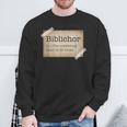 Dark Academia Aesthetic Biblichor Old Vintage Books Lover Sweatshirt Gifts for Old Men