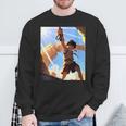 David And Goliath Bible Book Samuel King David Anime Manga Sweatshirt Gifts for Old Men David And Goliath Bible Book Samuel King David Anime Manga Sweatshirt Gifts for Old Men