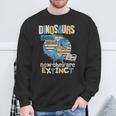 Dinosaurs Didn't Read Shirt Reading Librarian Book Boys Girl Sweatshirt Gifts for Old Men Dinosaurs Didn't Read Shirt Reading Librarian Book Boys Girl Sweatshirt Gifts for Old Men