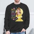 Disney Princess Never Judge A Book By Its Cover Sweatshirt Gifts for Old Men Disney Princess Never Judge A Book By Its Cover Sweatshirt Gifts for Old Men