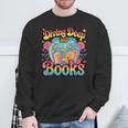 Diving Deep Into Books Oceanic Imagination Sweatshirt Gifts for Old Men