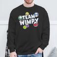 DOAWK Colorful Team Wimpy Sticker Collage Book Series Sweatshirt Gifts for Old Men DOAWK Colorful Team Wimpy Sticker Collage Book Series Sweatshirt Gifts for Old Men