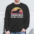 Dogs And Book Clubs Or Women's Dog And Book Club Sweatshirt Gifts for Old Men Dogs And Book Clubs Or Women's Dog And Book Club Sweatshirt Gifts for Old Men