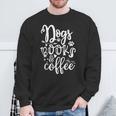Dogs Books & Coffee Puppy Dog Coffee Book Lover Sweatshirt Gifts for Old Men Dogs Books & Coffee Puppy Dog Coffee Book Lover Sweatshirt Gifts for Old Men