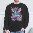Dragon Book Fantasy Reading Sweatshirt Gifts for Old Men Dragon Book Fantasy Reading Sweatshirt Gifts for Old Men
