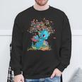 Dragon With Tree Books Cute Dragon Read Books Sweatshirt Gifts for Old Men Dragon With Tree Books Cute Dragon Read Books Sweatshirt Gifts for Old Men
