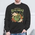 Drink Matcha Read Books Elevate Your Green Tea Ritual Sweatshirt Gifts for Old Men