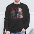 Eat Sleep Read Repeat Unicorn Read Book Reading Lovers Kids Sweatshirt Gifts for Old Men Eat Sleep Read Repeat Unicorn Read Book Reading Lovers Kids Sweatshirt Gifts for Old Men