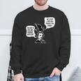 Edgar Allen Poe Raven Book Nerd Poet Literature Sweatshirt Gifts for Old Men