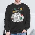 Fall Bookshelf Pumpkin Autumn Reading Sweatshirt Gifts for Old Men