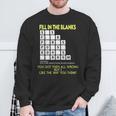 Fill In The Blanks Answers Sox Fork Pants Pulse Books Random Sweatshirt Gifts for Old Men