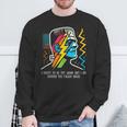 Frankenstein I Ought To Be Thy AdamFallen Angel Book Quote Sweatshirt Gifts for Old Men
