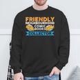 Friendly Neighbourhood Comic Books Collector Sweatshirt Gifts for Old Men