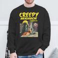 FUNNY Creepy Neighbor Comics Parody Horror Comic Book Sweatshirt Gifts for Old Men