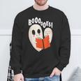 Ghost Book Reading Sweatshirt Gifts for Old Men