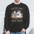 The Only Ghost I Need Is The Holy Ghost Books Reading Lovers Sweatshirt Gifts for Old Men