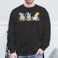 Gnomes Reading Books Teacher Easter Day Eggs Book Lovers Sweatshirt Gifts for Old Men Gnomes Reading Books Teacher Easter Day Eggs Book Lovers Sweatshirt Gifts for Old Men