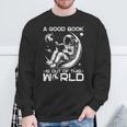 A Good Book Is Out Of This World Space Book Lover Sweatshirt Gifts for Old Men A Good Book Is Out Of This World Space Book Lover Sweatshirt Gifts for Old Men