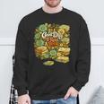 Good Day To Read A Book Floral Sweatshirt Gifts for Old Men