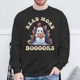 Groovy Read More Books Cute Ghost Teacher Halloween Sweatshirt Gifts for Old Men Groovy Read More Books Cute Ghost Teacher Halloween Sweatshirt Gifts for Old Men