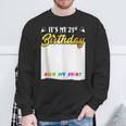 Guestbook My 21st Birthday Sign My Shirt Birthday Party Sweatshirt Gifts for Old Men Guestbook My 21st Birthday Sign My Shirt Birthday Party Sweatshirt Gifts for Old Men
