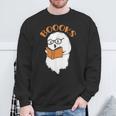 Halloween Boooks Ghost For Book Lover Sweatshirt Gifts for Old Men