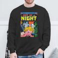 Halloween Horror Vintage Mummy Zombie Comic Book Retro Sweatshirt Gifts for Old Men Halloween Horror Vintage Mummy Zombie Comic Book Retro Sweatshirt Gifts for Old Men