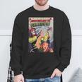 Halloween Horror Vintage Voodoo Comic Book Retro Scary Sweatshirt Gifts for Old Men