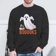 Halloween Teacher Librarian Books Reading Ghost Pun BOOOOKS Men Women Kids Sweatshirt Gifts for Old Men Halloween Teacher Librarian Books Reading Ghost Pun BOOOOKS Men Women Kids Sweatshirt Gifts for Old Men