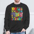 Happy 100 Day Of School Teacher Book 100 Days Of School Sweatshirt Gifts for Old Men Happy 100 Day Of School Teacher Book 100 Days Of School Sweatshirt Gifts for Old Men