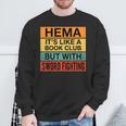 Hema Definition Like A Book Club With Swords Sweatshirt Gifts for Old Men Hema Definition Like A Book Club With Swords Sweatshirt Gifts for Old Men