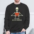 Ich Lese Bis Ich Verwese Books Reading Bookworm Sweatshirt Gifts for Old Men