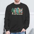 I'm With The Banned Books I Read Banned Books Lovers Sweatshirt Gifts for Old Men