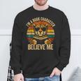 I'm a Book Character Costumes For Kids Storybook Character Sweatshirt Gifts for Old Men I'm a Book Character Costumes For Kids Storybook Character Sweatshirt Gifts for Old Men