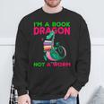 I'm A Book Dragon Not A Worm Books Reading Quotes Fun Sweatshirt Gifts for Old Men I'm A Book Dragon Not A Worm Books Reading Quotes Fun Sweatshirt Gifts for Old Men