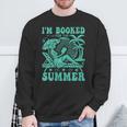 I'm Booked For The Summer Vacation Beach Book Lover Sweatshirt Gifts for Old Men