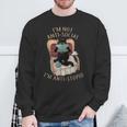 I'm Not Anti-Social I'm Anti-Stupid Cat Read Book Men Women Sweatshirt Gifts for Old Men I'm Not Anti-Social I'm Anti-Stupid Cat Read Book Men Women Sweatshirt Gifts for Old Men