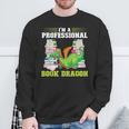 I'm a Professional Book Dragon Mythical Creatures Sweatshirt Gifts for Old Men