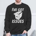 I'Ve Got IssuesShirt For Comic Book Collector Sweatshirt Gifts for Old Men