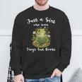 Just A Girl Who Loves Frogs And Books Cute Reading Sweatshirt Gifts for Old Men Just A Girl Who Loves Frogs And Books Cute Reading Sweatshirt Gifts for Old Men