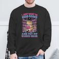 I Just Want To Read Books And Pet My Bearded Dragon Reptile Sweatshirt Gifts for Old Men I Just Want To Read Books And Pet My Bearded Dragon Reptile Sweatshirt Gifts for Old Men