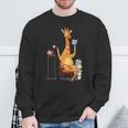 Kawaii Cute Giraffes Books And Tea Women's Sweatshirt Gifts for Old Men Kawaii Cute Giraffes Books And Tea Women's Sweatshirt Gifts for Old Men