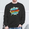 Kids Boys Colton Comic Book Superhero Name Sweatshirt Gifts for Old Men