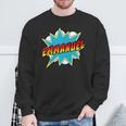 Kids Boys Emmanuel Comic Book Superhero Name Sweatshirt Gifts for Old Men