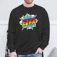 Kids Boys Ezra Comic Book Superhero Name Sweatshirt Gifts for Old Men Kids Boys Ezra Comic Book Superhero Name Sweatshirt Gifts for Old Men