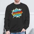 Kids Boys Joshua Comic Book Superhero Name Sweatshirt Gifts for Old Men