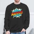 Kids Boys Maddox Name Comic Book Superhero Sweatshirt Gifts for Old Men