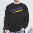Librarian Books Retro 80s Style Reading Book Lover Sweatshirt Gifts for Old Men