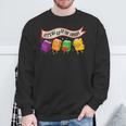 Librarian Let's All Go To The Library Cute Groovy Book Lover Sweatshirt Gifts for Old Men